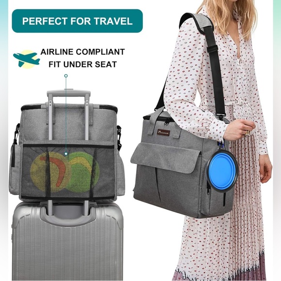 Modoker carry on bag - dog travel bag - baby bag - new with tags - Picture 11 of 16